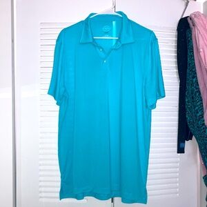 St John’s Bay Bright Blue Golf Shirt